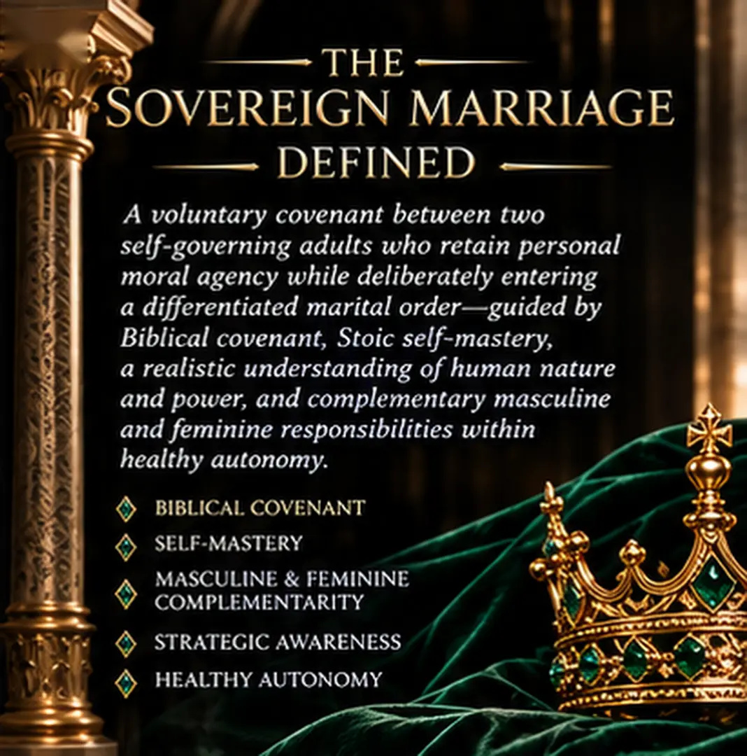 The Sovereign Marriage defined